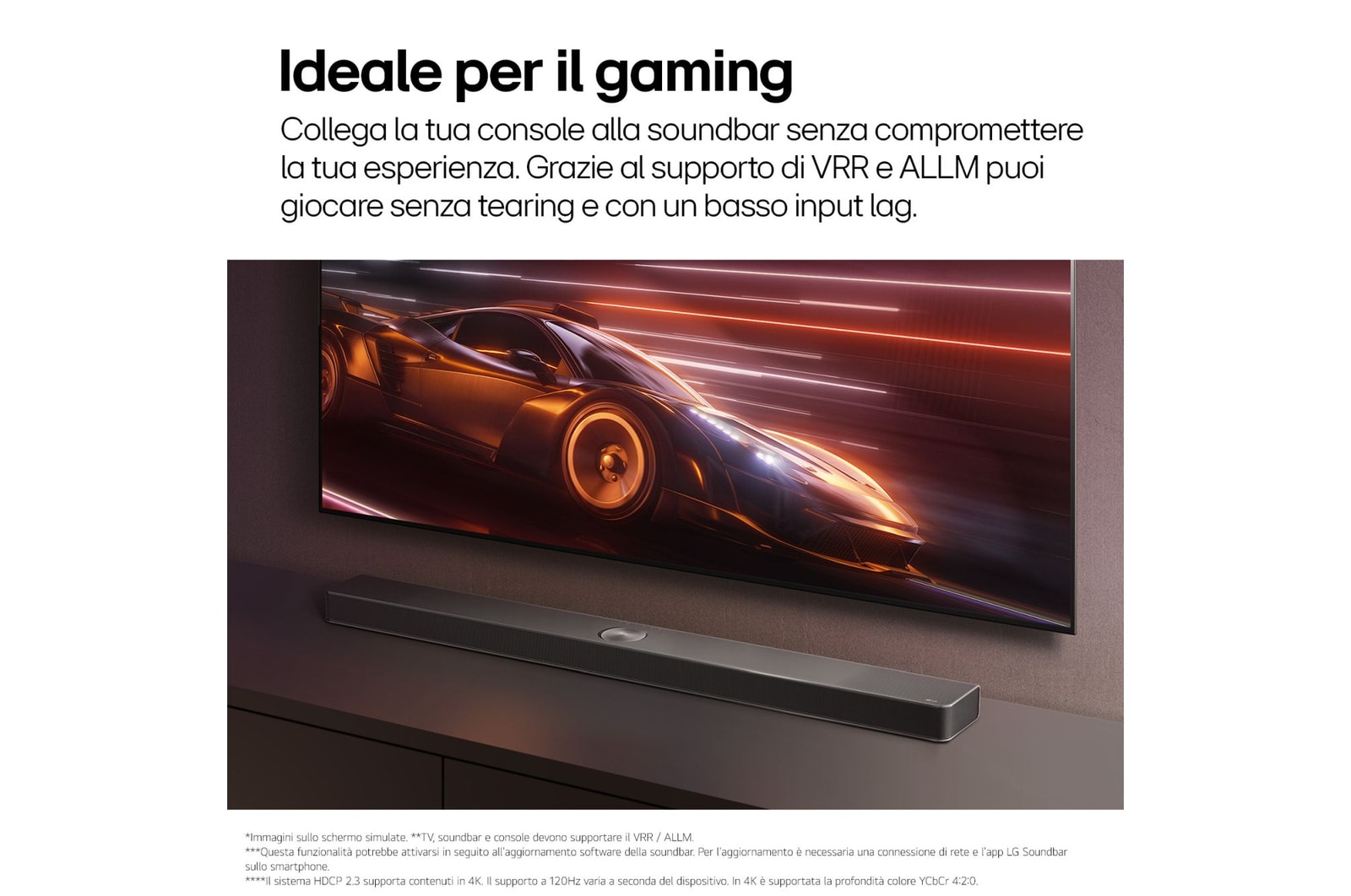 Caratteristica Ideale per il gaming